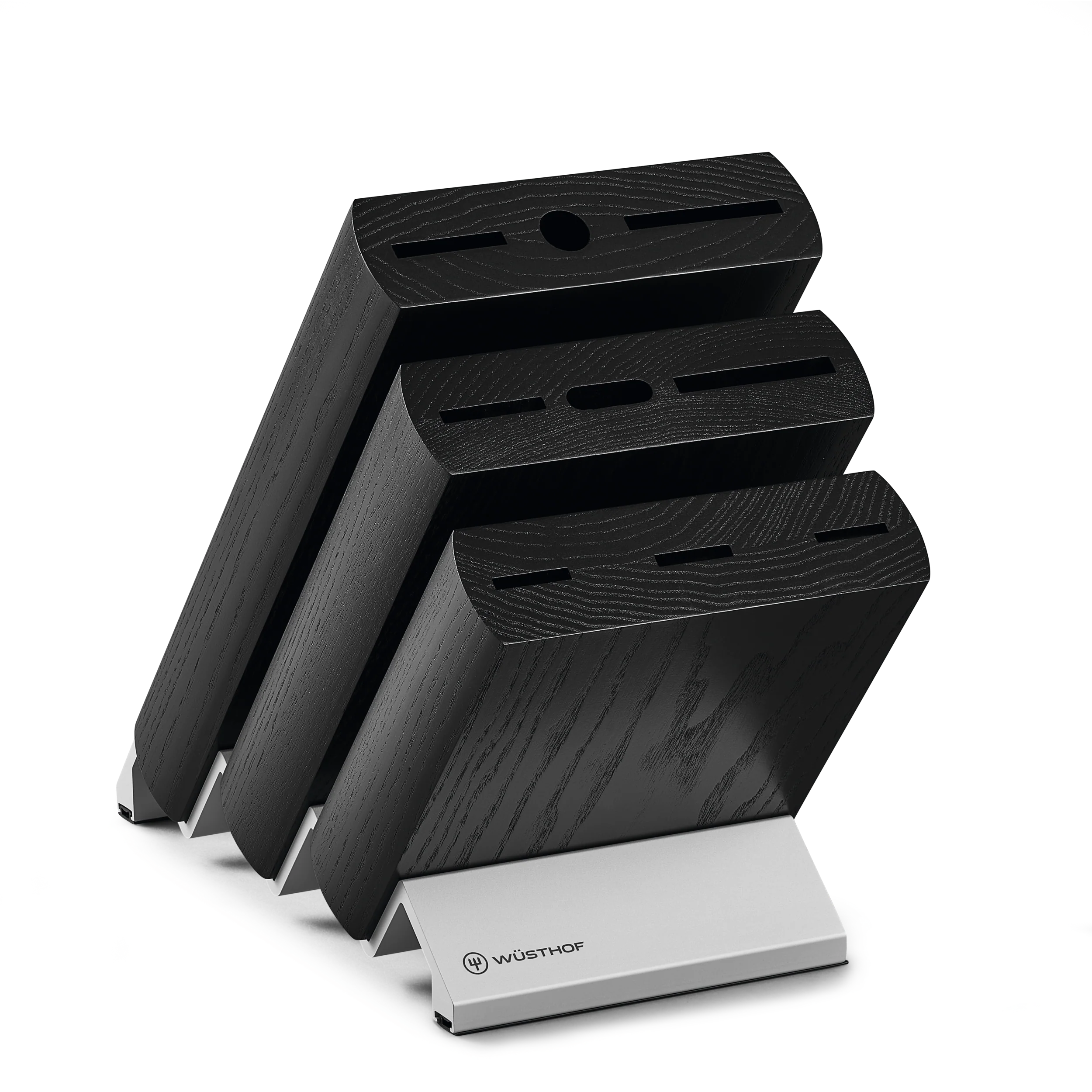 9-Slot Black Knife Block