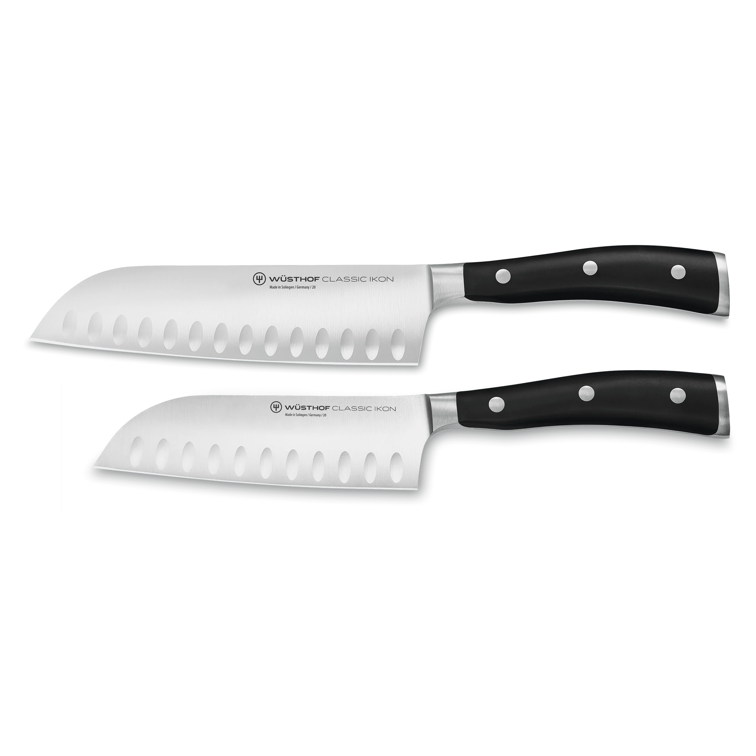 Classic Ikon 2-Piece Santoku Set