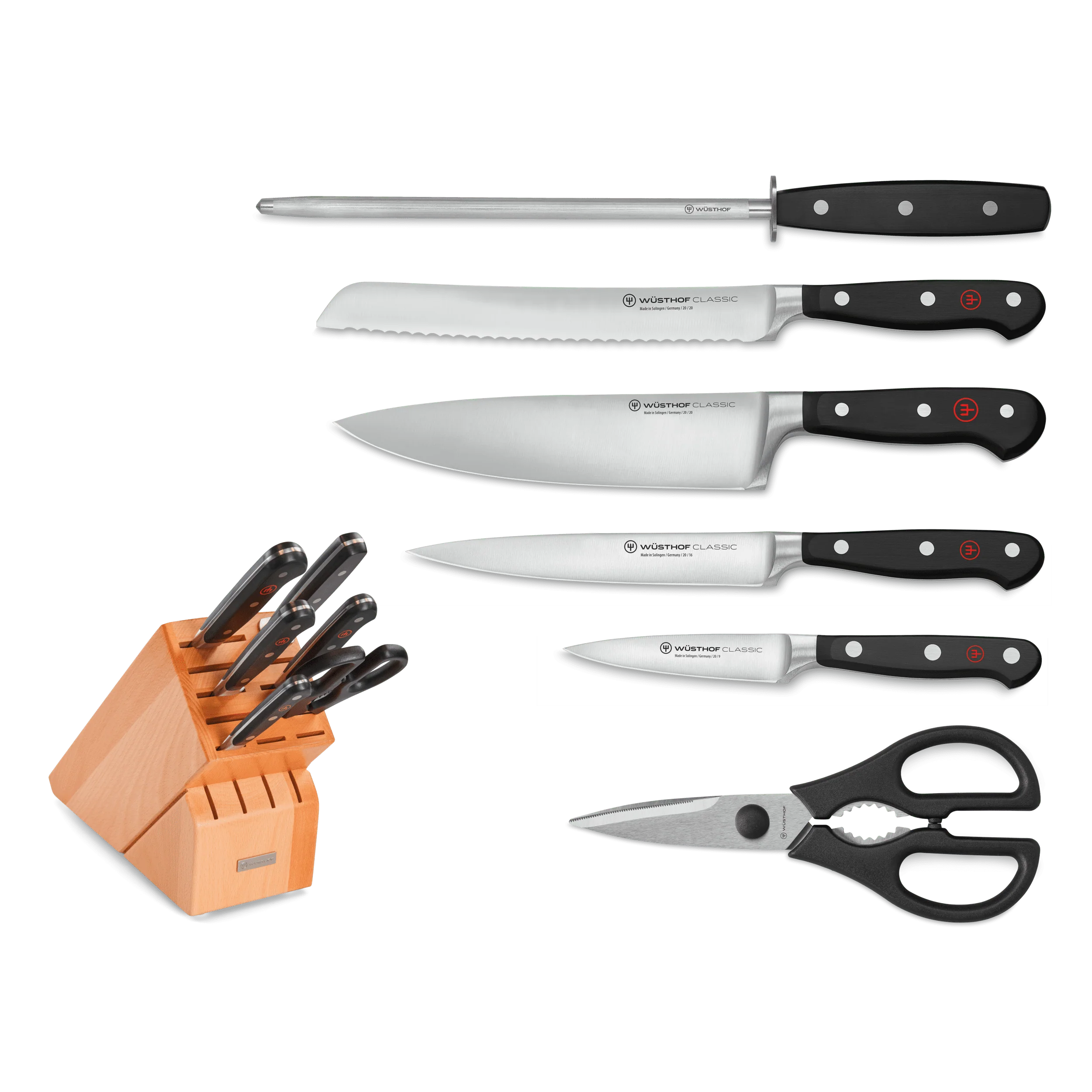 Classic 7-Piece Knife Block Set - Image 2