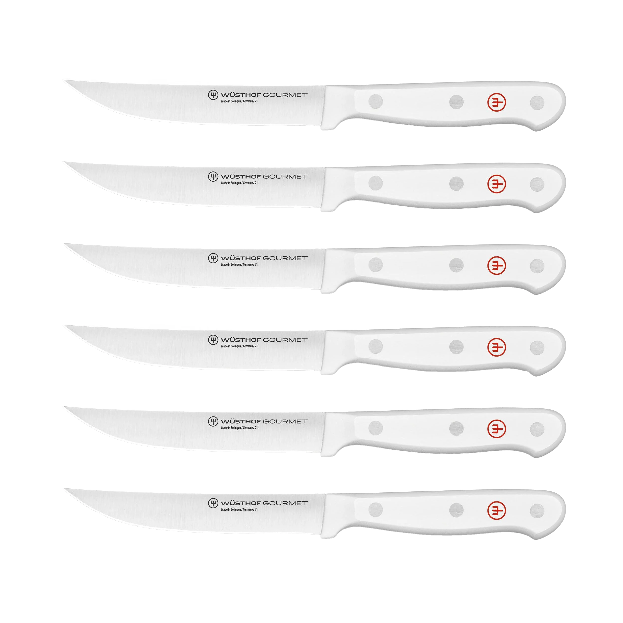 Gourmet White 18-Piece Knife Block Set - Image 8