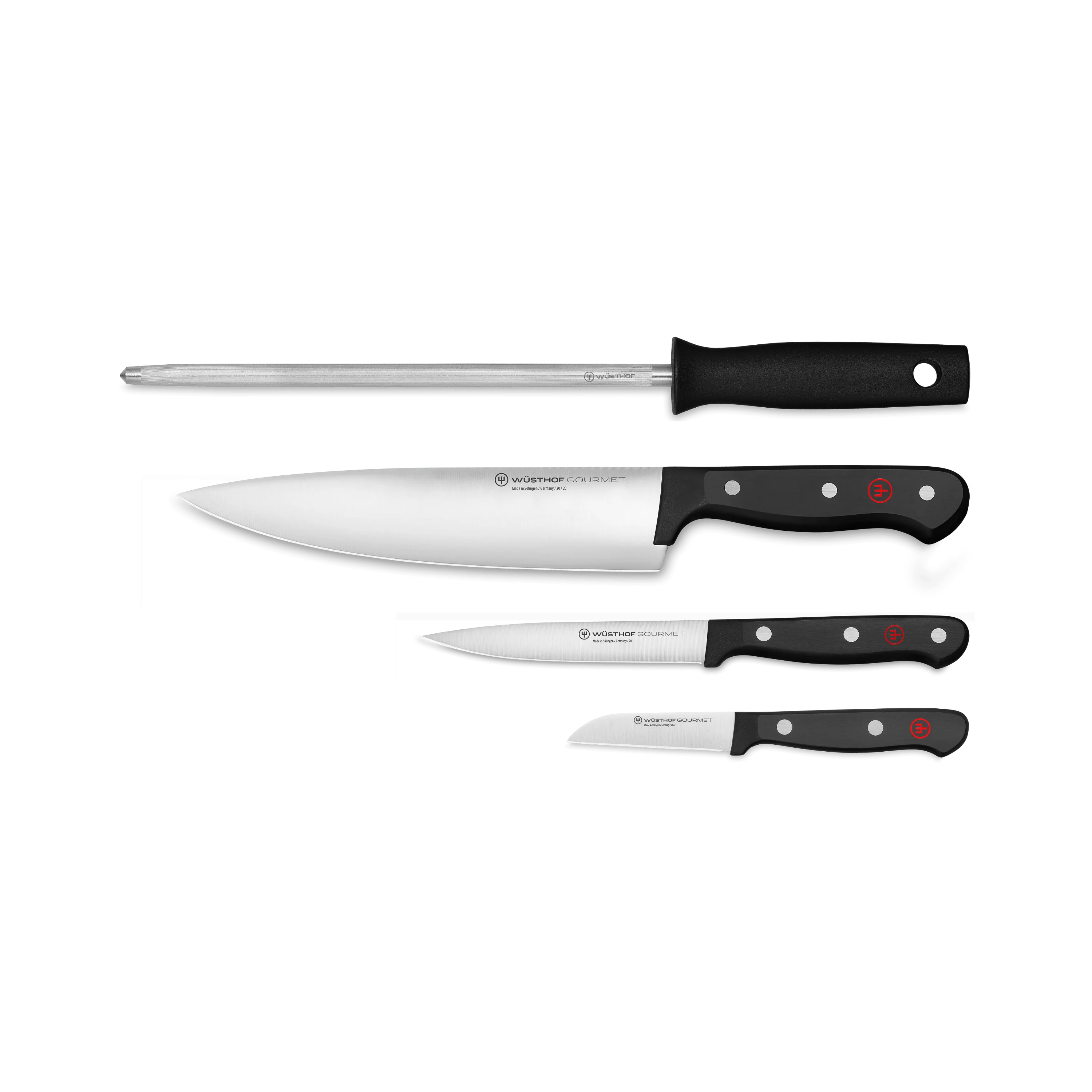 Gourmet 4-Piece Chef's Knife Set