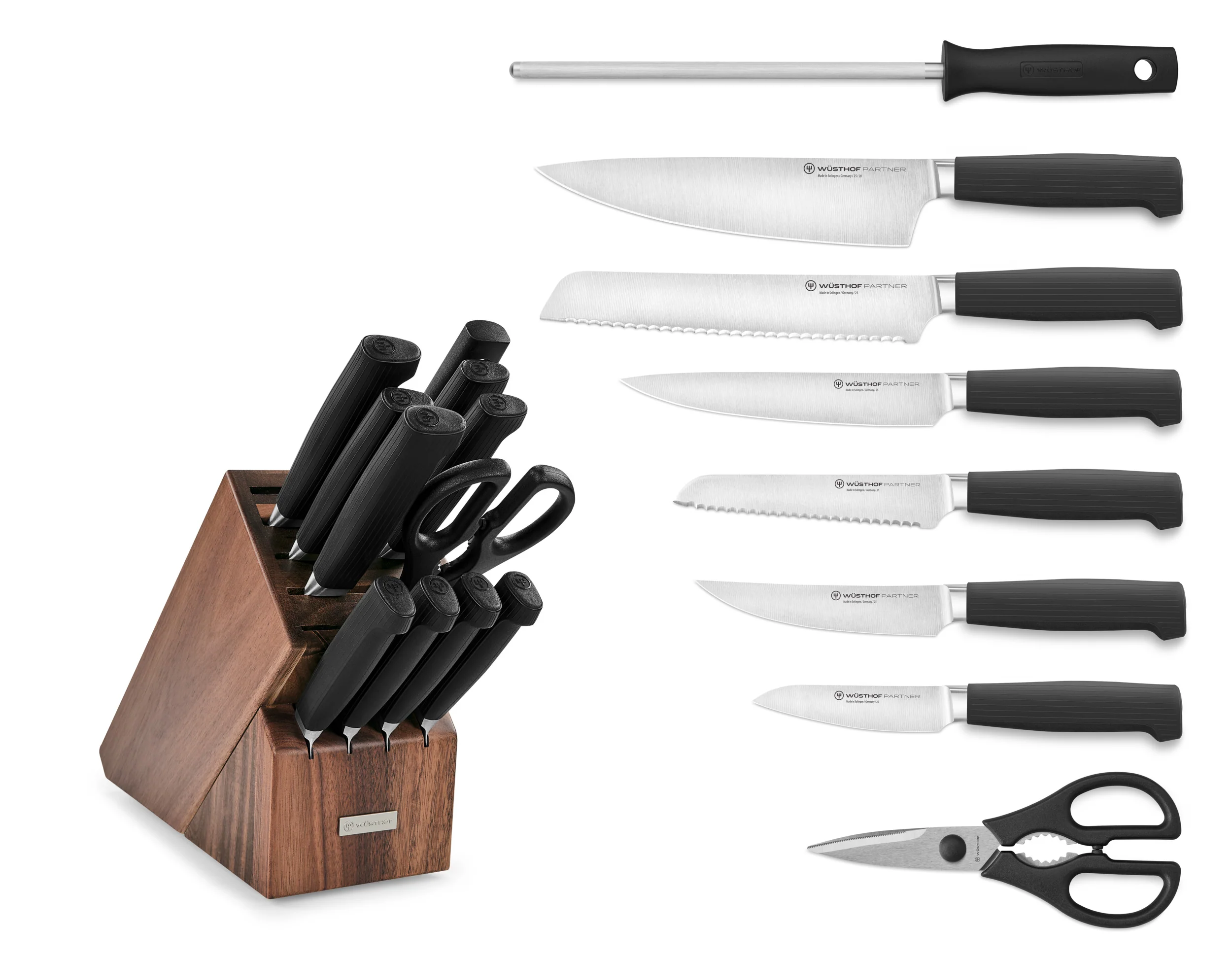 Partner 12-Piece Knife Block Set - Image 2