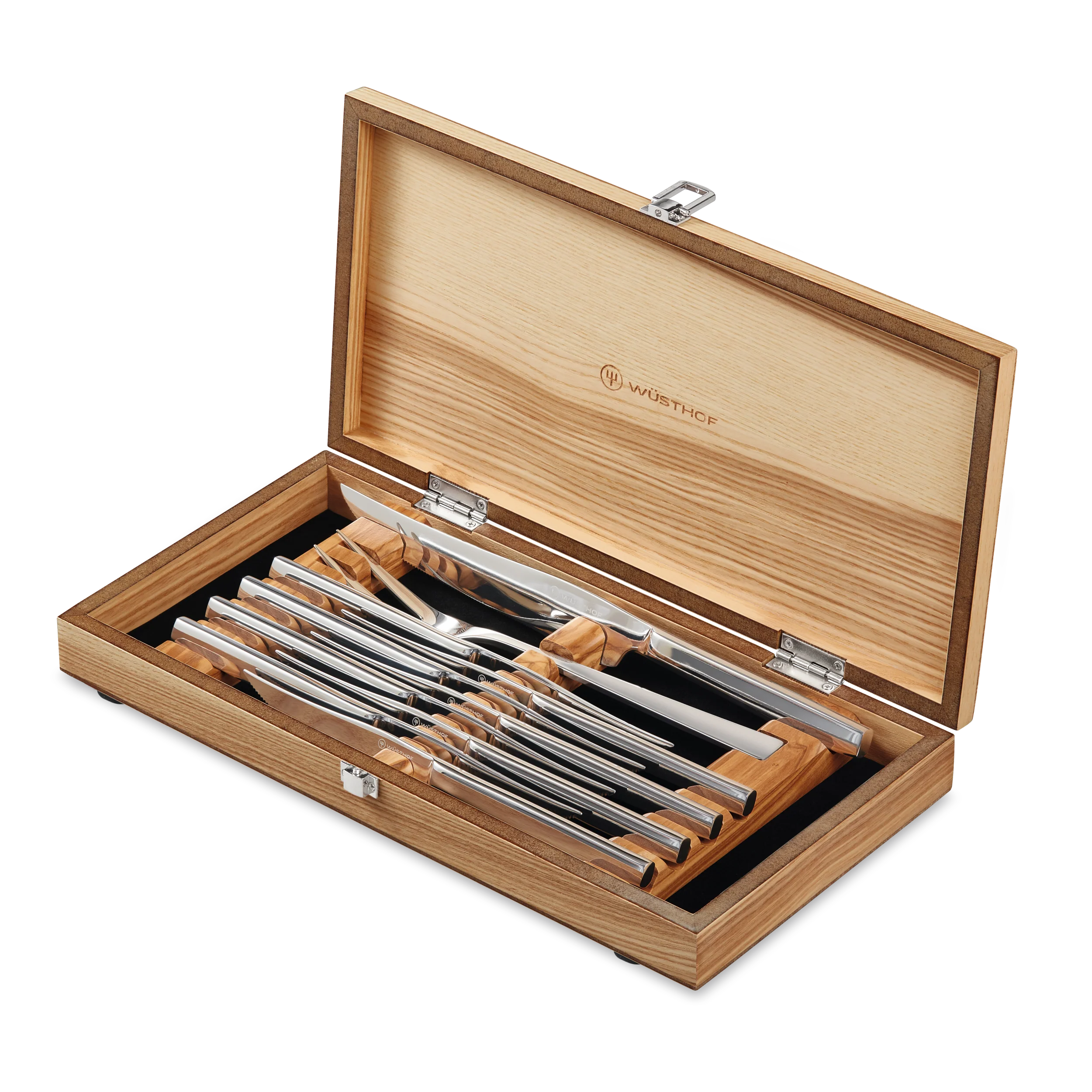 10-Piece Stainless Mignon Steak & Carving Set