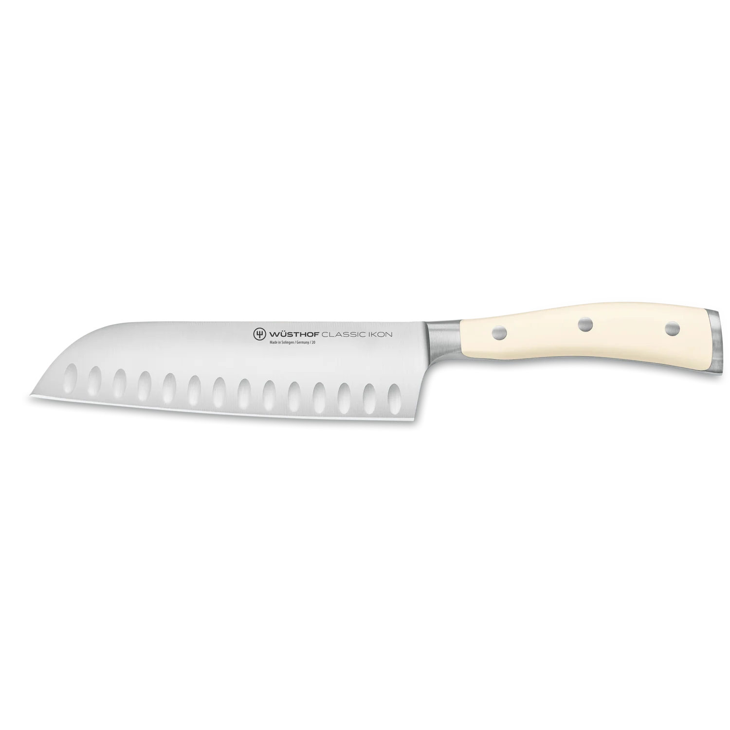 Classic Ikon 7" Hollow Edge Santoku - Image 4
