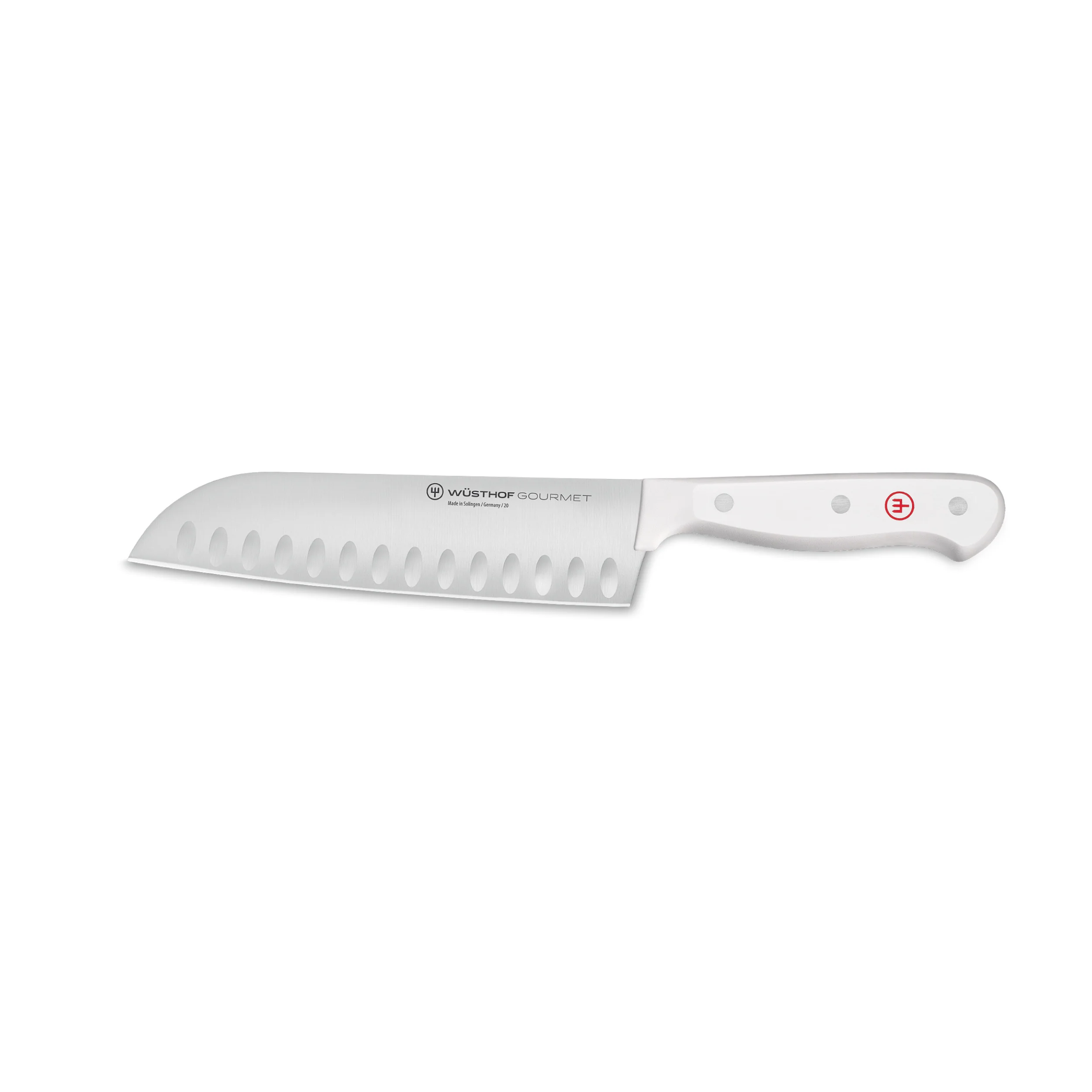 Gourmet 7" Hollow Edge Santoku - Image 3