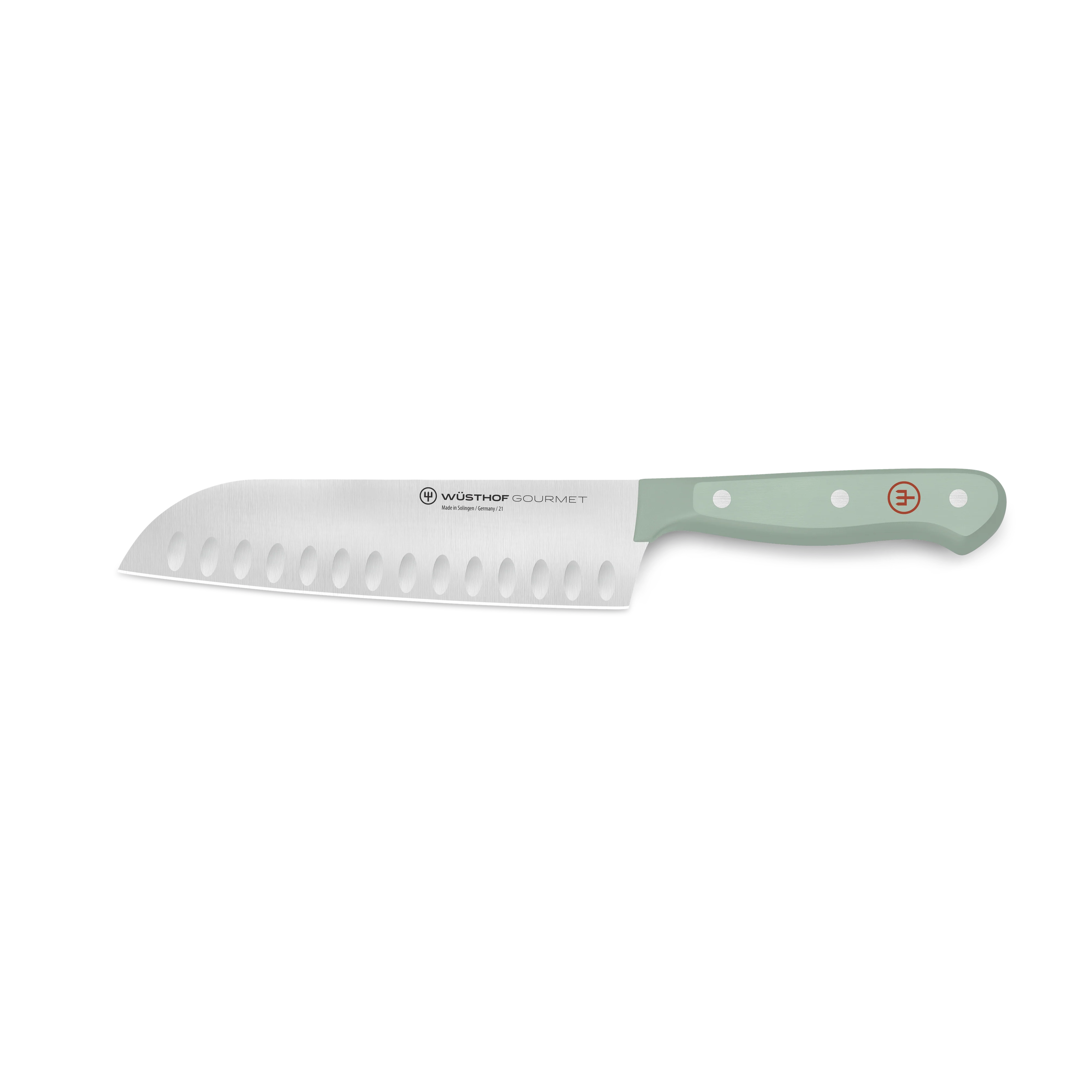 Gourmet 7" Hollow Edge Santoku - Image 5